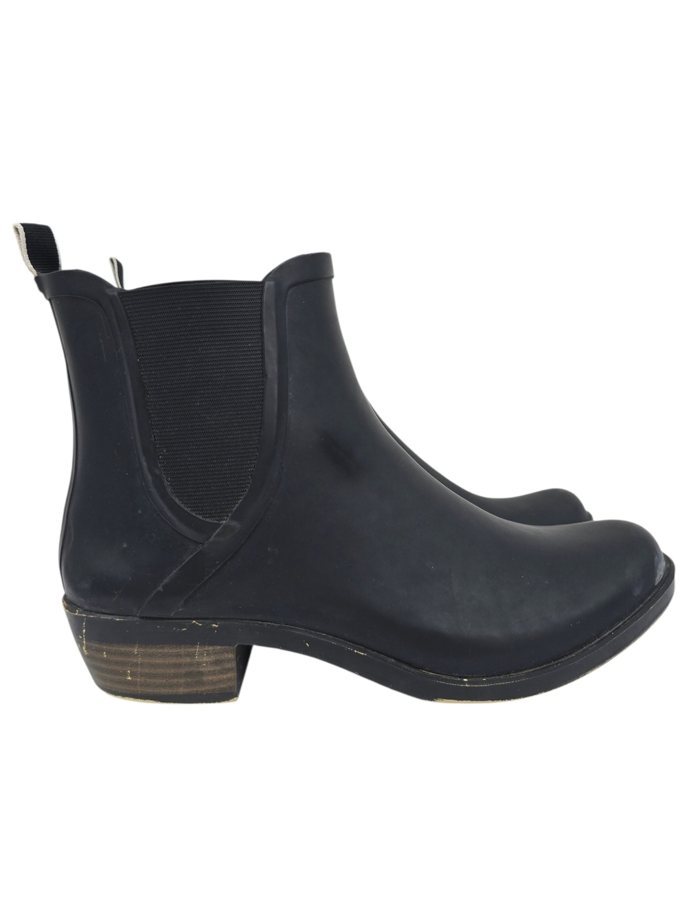 Lucky Brand Basel Rubber Ankle Booties Black 9